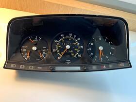 Vdo 200d Mercedes Benz W123 Speedometer Instrument Cluster Clock Temp Oil Pressure