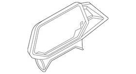 10a-919-132 Volkswagen Genuine Cluster Bezel
