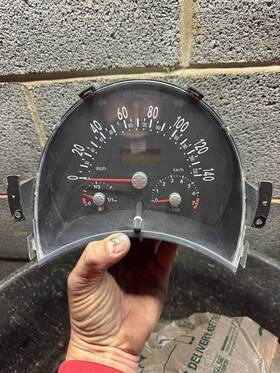 1c0919950d Volkswagen Speedometer Instrument Cluster Dash 99 Vw Beetle Manual 141 075 Miles