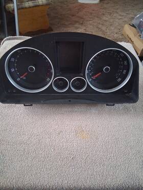 1k6920973ax Volkswagen 1k6920973ax/z01 Speedometer Instrument Cluster Dash Panel 09 - 2013 Vw Golf Jetta