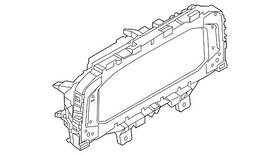 2gj-920-410-d Volkswagen Genuine Cluster Assembly
