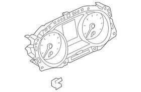 5g1-920-856-d Volkswagen Genuine Instrument Cluster