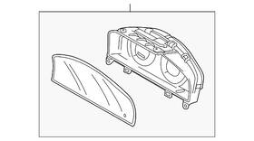36012791 Volvo Genuine Instrument Cluster