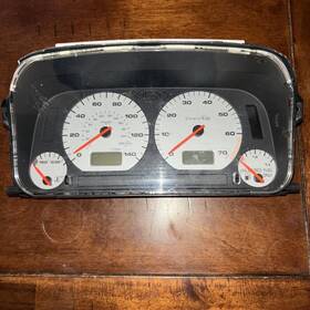 1hm919930t Vw Mk3 Golf Jetta Gti Speedometer Silver Gauge Cluster 140 Mph Read Description