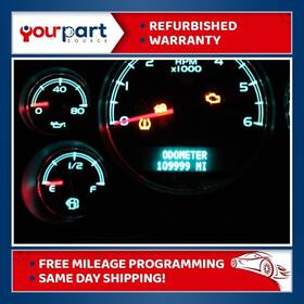 25861655 Your Part Source 07-12 1500 2500 Gas Silverado Instrument Cluster Speedometer Refurb Oem