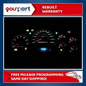 25933657 Your Part Source 06-08 Ascender Instrument Cluster Speedometer Free Mileage Programming