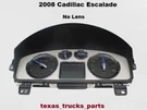 2574405256 2008 Cadillac Escalade Gas Instrument Gauge Cluster Speedometer Oem. Fixed Price $149.00.
