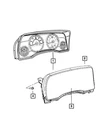 Genuine Mopar Instrument Cluster Mask 68054483AA. Fixed Price $84.15.