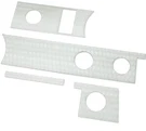 Oer 4 Piece Lower Dash Insert Kit For 1970-1972 Pontiac Gto Lemans And Tempest. Fixed Price $68.98.