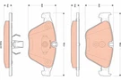 Trw GDB1854 Brake Pad Set, Disc For Bmw, (brilliance). Fixed Price $61.05.