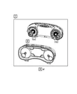 Genuine Mopar Instrument Cluster Mask And Lens 68415495AA. Fixed Price $164.56.