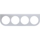 Speedway Universal 4 Gauge Dash Panel, Brushed. Fixed Price $18.99.