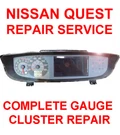 Nissan Quest Instrumen Gauge Cluster Speedometer Lcd Screen Display Pixel Repair. Fixed Price $99.00.