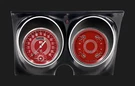 Classic Instruments CAM67V8RS Red Steelie Direct Fit Gauge Set Compatible. Fixed Price $1549.95.