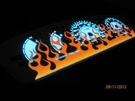 Fits 95-99 Dodge Neon Flamed Glow White Face Gauges W/rpm Instrument Cluster. Fixed Price $49.99.