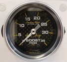 Carroll Shelby Signature 2-1/16" Carbon Fiber Boost Gauge Ford Mustang GT500. Fixed Price $123.49.
