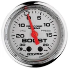 Auto 200774-35 Pro-comp Ultra Lite Marine Vacuum / Boost Gauge Diameter:. Fixed Price $79.99.
