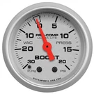 Auto Meter 4301 Gauge Vac/boost 1/16" 30INHG-20PSI Mechanical Ultra-lite. Fixed Price $114.24.