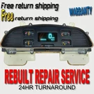 94 95 96 Chevrolet Impala Caprice Ss Speedometer Instrument Gauge Cluster Repair. Fixed Price $124.95.