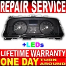 Ford Lincoln Mercury Dash Instrument Gauge Cluster Display Repair Service + Leds. Fixed Price $159.99.