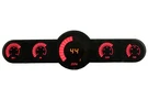 Universal 5.5 Analog Dash Panel Bargraph Red Led Gauges Made In The Usa. Fixed Price $384.95.