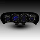 Intellitronix Blue Led Digital Gauge Cluster Set 69-70 Ford Mustang. Fixed Price $507.05.