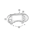 Genuine Mopar Cluster Visor 68248697AA. Fixed Price $175.82.