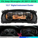 For Jeep Wrangler 2011-2018 Digital Lcd Instrument Cluster Speedometer Ips Touch. Fixed Price $472.49.