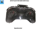 AC2T10849CD 2010 Ford E150 E250 E350 Van Gas Instrument Cluster Speedometer. Fixed Price $99.00.