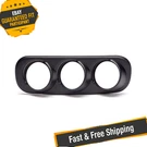 Auto Meter 15021 2-1/16" Triple Gauge Dash Console Bezel For 2003-2005 Dodge Ram. Fixed Price $74.10.
