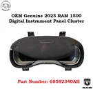 Oem 2025 Ram 1500 12" Display Digital Instrument Panel Cluster Module 68582340AH. Fixed Price $649.00.