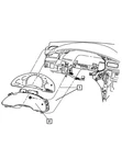 Genuine Mopar Instrument Panel Cluster 68024469AA. Fixed Price $157.72.