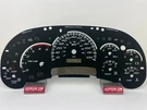 Speedo Black Silverado/sierra Gauge Face For Clusters 03-05 2500/3500 Diesel. Fixed Price $130.00.