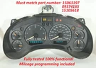 99 - 04 Chevy Blazer S10 Instrument Panel Cluster Speedometer 15063197 Any Miles. Fixed Price $155.74.