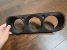 Porsche 924 Black 477857283 Instrument Panel Gauge Cluster Bezel Trim 944 76-85. Fixed Price $22.25.
