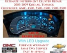 03-09 Topkick / Kodiak Instrument Cluster Ultimate Repair Service Chevrolet Gmc. Fixed Price $249.99.