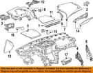 Gm Oem 13-19 Ats Instrument Panel Components-cluster Pad 23234817. Fixed Price $128.45.