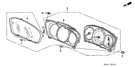 Genuine Honda Meter Assembly Combination (ns) 78100-STW-A12. Fixed Price $378.05.