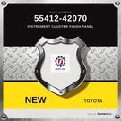 Genuine 2013-2016 Toyota RAV4 Instrument Cluster Finish Panel 55412-42070. Fixed Price $200.12.