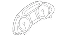 Genuine Audi Instrument Cluster 8R0-920-981-B. Fixed Price $1602.70.