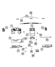 Genuine Mopar Instrument Cluster Bezel 1LG95XDVAA. Fixed Price $119.63.