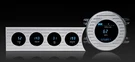 Dakota Digital 41-48 Chevy 5 Gauge Kit With Teal/blue Display VFD3-41C-Z. Fixed Price $774.25.