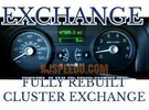 Instrument Cluster Exchange For Lincoln Town Car 2007 7W13-10849-AA Thru Ae. Fixed Price $119.99.