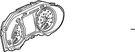 Genuine Infiniti Instrument Cluster 248106HN1A. Fixed Price $1478.75.