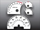 White Face Gauges For 2002-2004 Mitsubishi Lancer. Fixed Price $27.99.