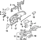 Genuine Mercedes-benz Cover Instrument Panel 232-680-77-01-9K21. Fixed Price $198.37.