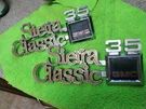1973 80 Chevy Truck Sierra Classic 35 Emblems Badges Trim Vintage Original. Fixed Price $325.00.
