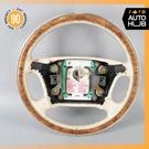 99-02 Rolls Royce Silver Seraph Steering Wheel Beige Wood PH32688PA Oem. Fixed Price $739.23.