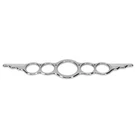 Speedway Universal Wing Series 5 Gauge Dash Panel, Polished Finish. Fixed Price $163.99.