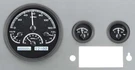 Dakota Digital 1955-86 Jeep Cj Analog Gauges Black Alloy White VHX-55J-K-W. Fixed Price $945.25.